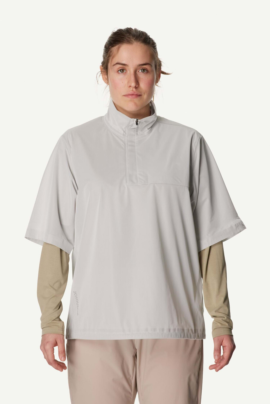 wのオレンジtシャツ